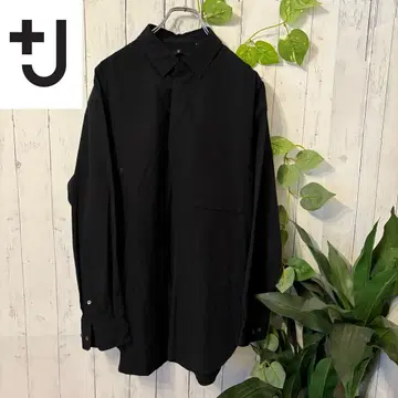 유니클로 유니클로 브로드 셔츠 질 샌더 플러스 j 버튼 다운