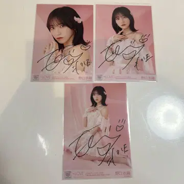 노구치 이오리 6주년 콘서트 핑키 의상 자필 컴프