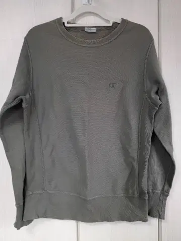 Champion Reverse Weave 맨투맨 카키 사이즈 S