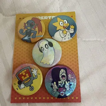 UNDERTALE fangamer 캔뱃지 세트