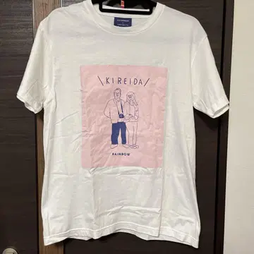 레인보우 개그맨 t셔츠 ACCOMMODE 콜라보