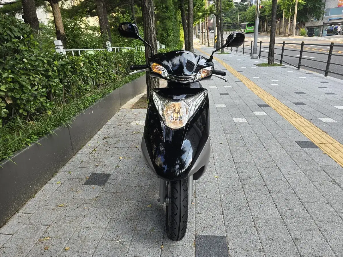 Honda SCR110 used for commuting