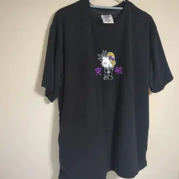 Yoshikitty 요시키티 티셔츠 산리오 키티 블랙 티셔츠