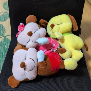개 봉제 인형 세트
