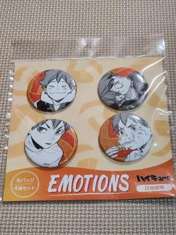 히나타 쇼요 EMOTIONS 캔뱃지 4개 세트