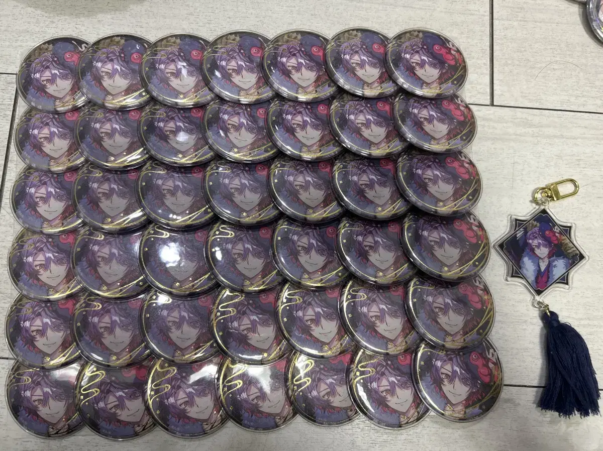 Nijisanji Watarai Hibari Yokai Manga Can Badge