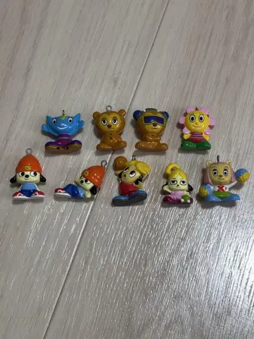 파라파파퍼 키체인 키링 마스코트 묶음 판매