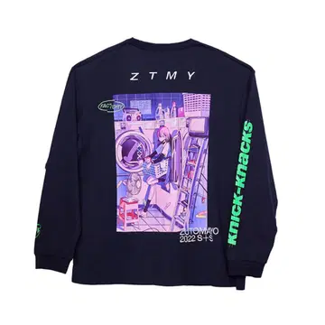 ZUTOMAYO 2022 롱 슬리브 티셔츠