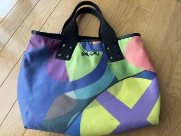 sacai kaws 콜라보 nylon tote bag