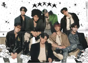 StrayKids 5-STAR 접이식 포스터 C