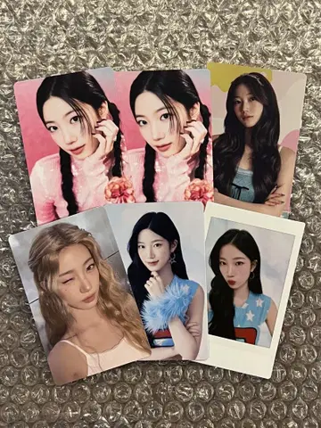 르세라핌/different /카즈하/포토 카드 6장