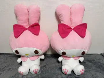 마이멜로디 봉제 인형 빅 핑크