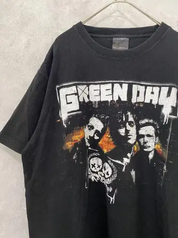 GREEN DAY japan 투어 티셔츠 L 사이즈 2010