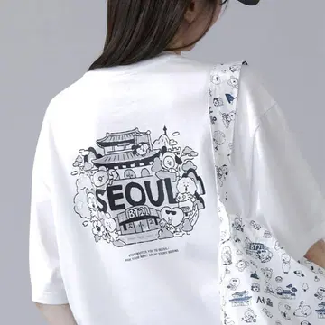BTS SEOUL EDITION 티셔츠 Ver.2 White