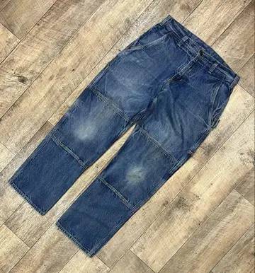 PATAGONIA 데님 더블니 페인터 팬츠 인디고 USA제