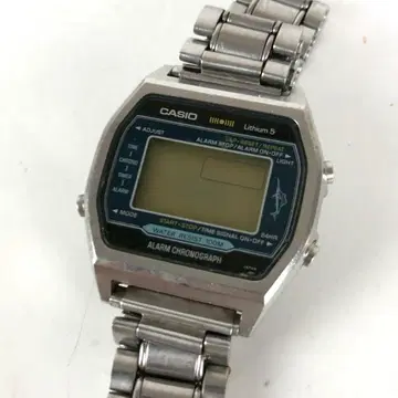 CASIO 카시오 손목시계 잡화 실버 남성용 브랜드