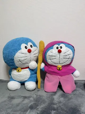 도라에몽 봉제 인형 2체 세트