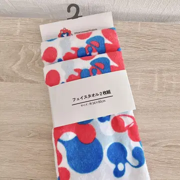 만박 미야쿠미야쿠 페이스 타월 2장 세트