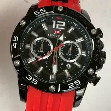 MINI FOCUS WATCH 미니 포커스 시계 레드 잡화 남성용