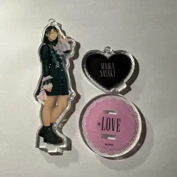 =LOVE 이코라브 사사키 마이카 아크릴 스탠드 슈키피