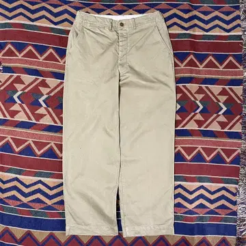 45 카키 40년대 더블 스티치 요소 버튼 34 x 31 US army