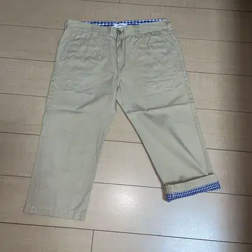 TOMMY 베이지 캐주얼 팬츠