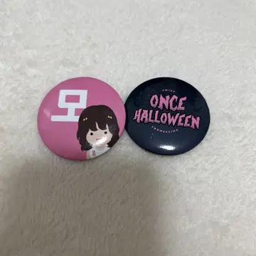 TWICE MOMO once halloween 캔뱃지