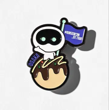 #RUNSEOKJIN EP.TOUR 핀 배지 오사카