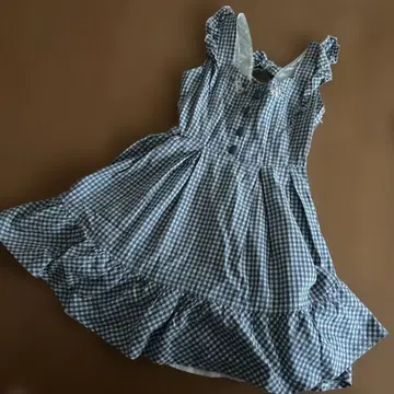 리즈리사 깅엄 체크 원피스