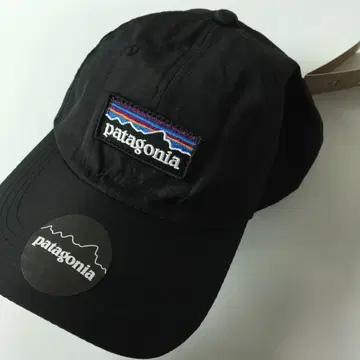 Patagonia 캡 파타고니아 남성용 캡 블랙 택 포함 새상품