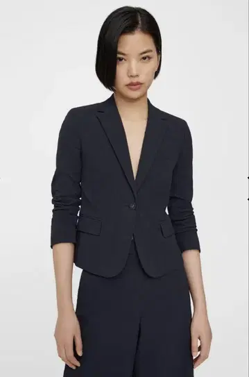 새상품급 23SS 띠어리 시어서커 자켓 SHRUNKEN BLAZER