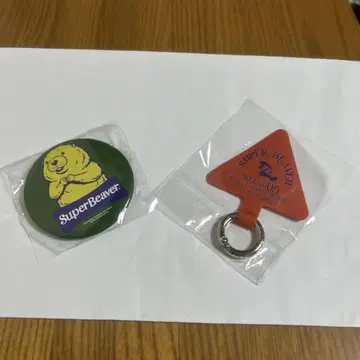 슈퍼 비버 20주년 ZOZO 마린 스타디움 캔뱃지 폰 탭 미개봉 새상품