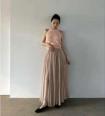 클레인 시어 슬릿 스커트