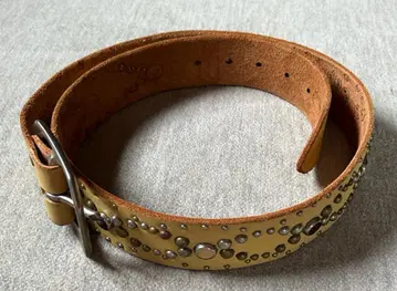 제프 갈레아 벨트 JEFF GALLEA BELTS 스터드 가죽 벨트