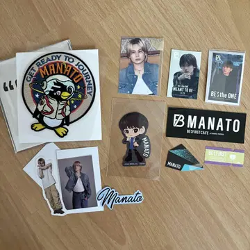 BE:FIRST MANATO 마나토 와펜 스티커 등 묶음 판매