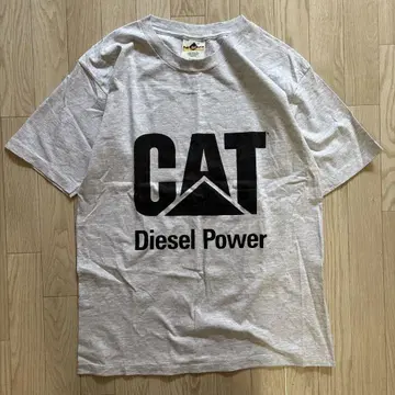 90s CAT USA제 티셔츠 빈티지 빈티지 미국제