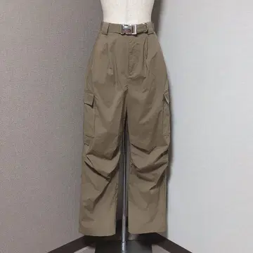 무루아 벨트 카고 팬츠