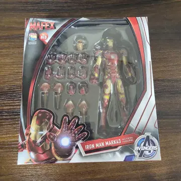 아이언맨 마크 43 mafex 피규어 마블