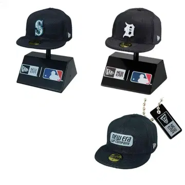 3종 세트 뉴에라 MLB 키링 [세트 판매만 가능] 가챠