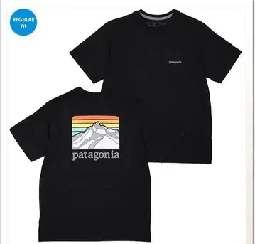 파타고니아 Line Logo Pocket Tee