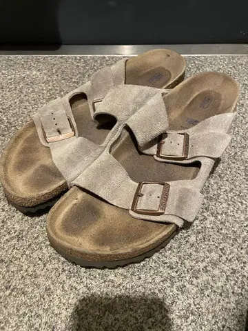 BIRKENSTOCK 샌들 애리조나 토프 스웨이드