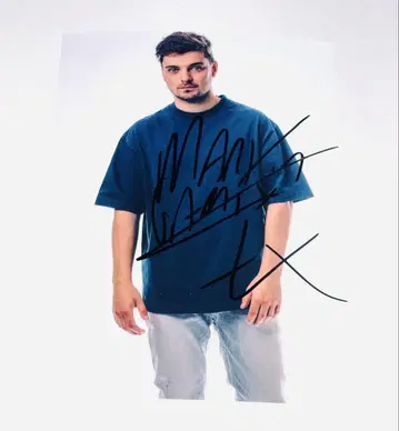 Martin Garrix 친필 사인 사진 마틴 게릭스