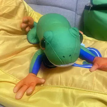 브리쿄 빅 개구리 봉제 인형
