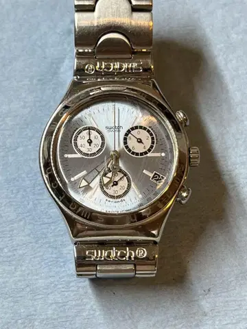 Swatch 크로노그래프 아이로니 #결함 있음