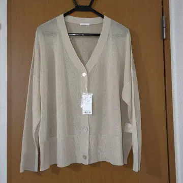 ITEMS URBAN RESEARCH 베이지 가디건 프리 사이즈