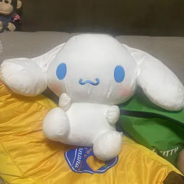 산리오 시나몬 봉제 인형 화이트 빅