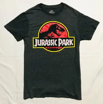 쥬라기 공원 T 셔츠 S JURASSIC PARK 다크 그레이 영화