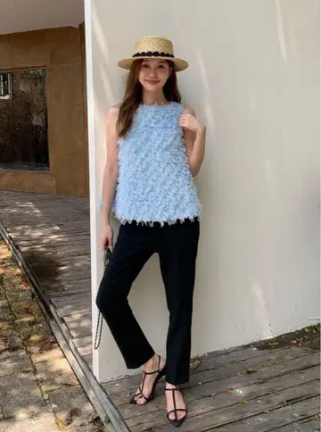벌스데이 바쉬 MAGGY NS TOPS 스카이블루