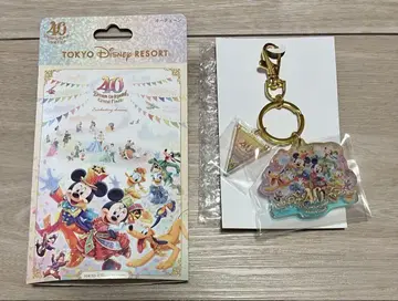 디즈니랜드 40주년 그랜드 피날레 랜덤 키링 시크릿