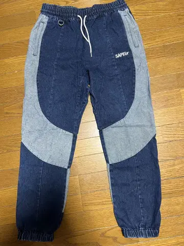 SAPEur 사풀 데님 트랙 팬츠 인디고 2XL